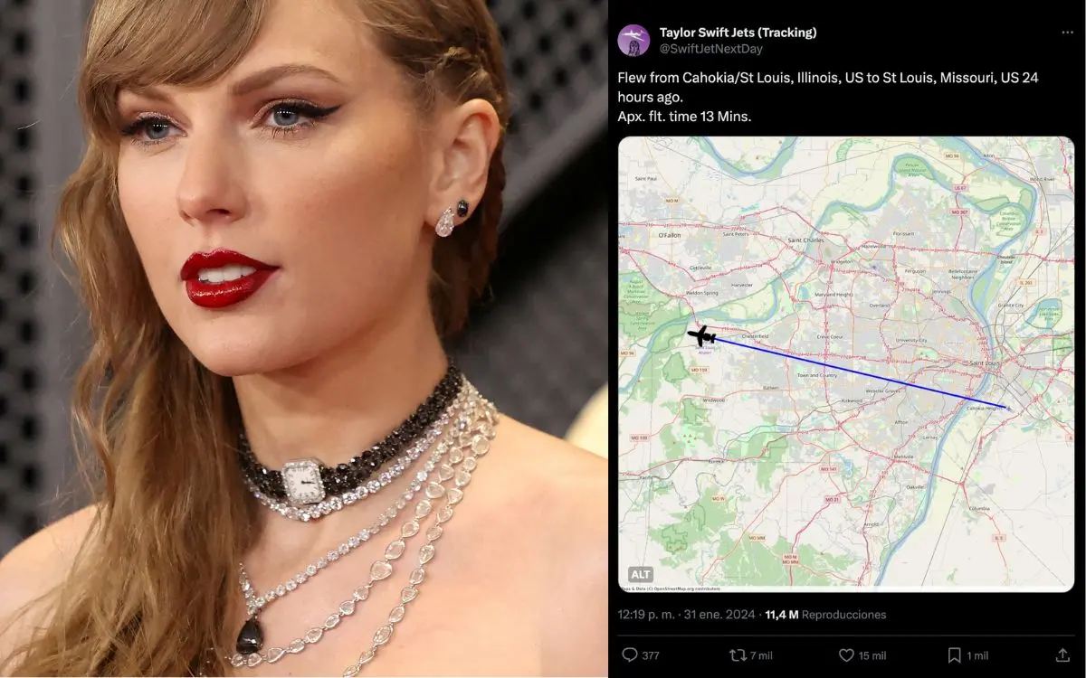 Estudiante que rastrea emisiones del avión privado de Taylor Swift no se detendrá ante ‘amenaza legal vacía’