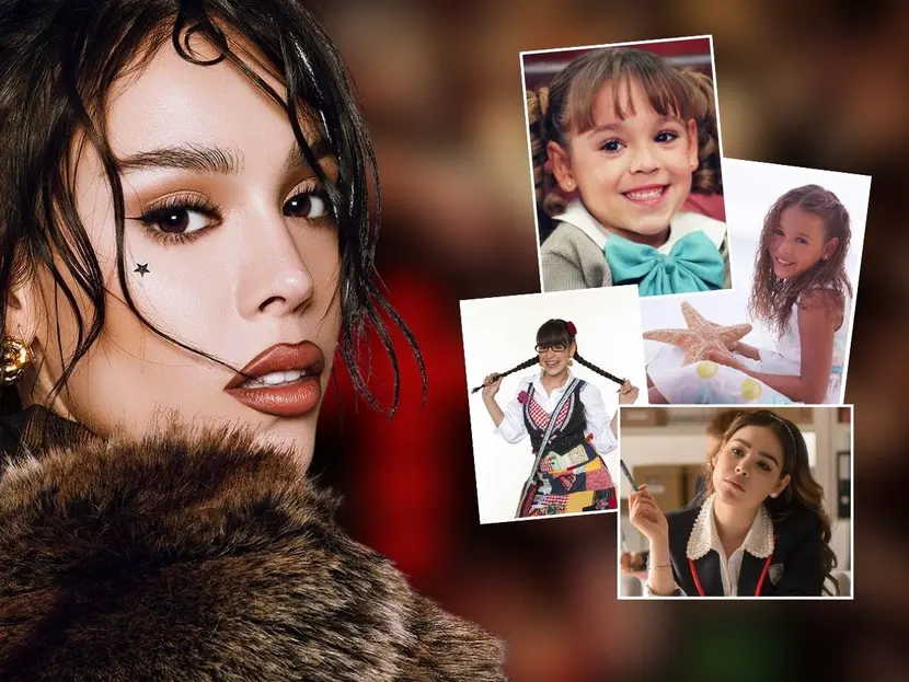 De María Belén a Lu; Así ha cambiado Danna Paola a lo largo de los años